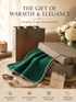 The Comfort Layer | Embroidered Cotton Knit Throw