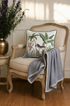 The Comfort Layer | Embroidered Cotton Knit Throw