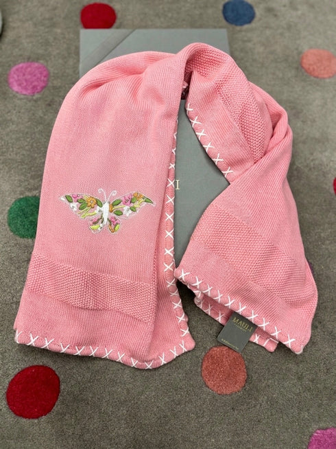 Baby Butterfly Can't Stop Fluttering | Personalized Baby Blanket & Cushion