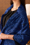 The Royal Shimmer | Embroidered Pure Cashmere Stole