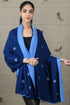 Reversible Lovenote| Embroidered Wool Silk Stole