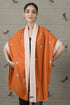 Reversible Lovenote| Embroidered Wool Silk Stole