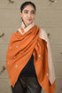 Reversible Lovenote| Embroidered Wool Silk Stole