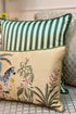 The Savannah Zebra | Embroidered Cushion Cover
