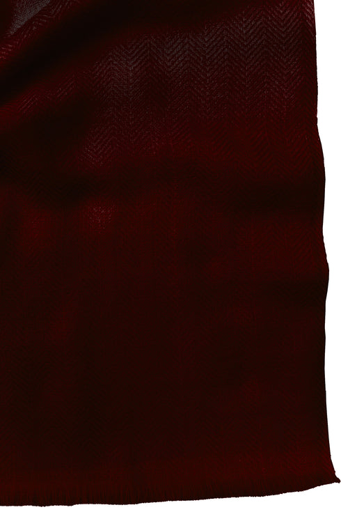 Herringbone Merino Personalized Scarf