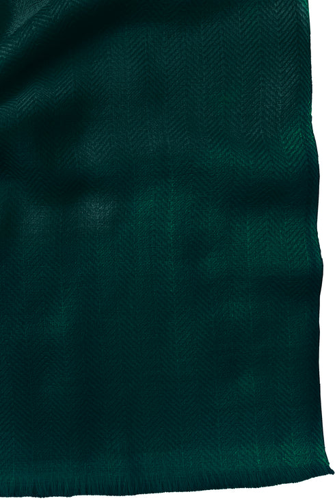Herringbone Merino Personalized Scarf