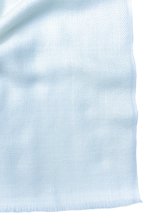 Herringbone Merino Personalized Scarf