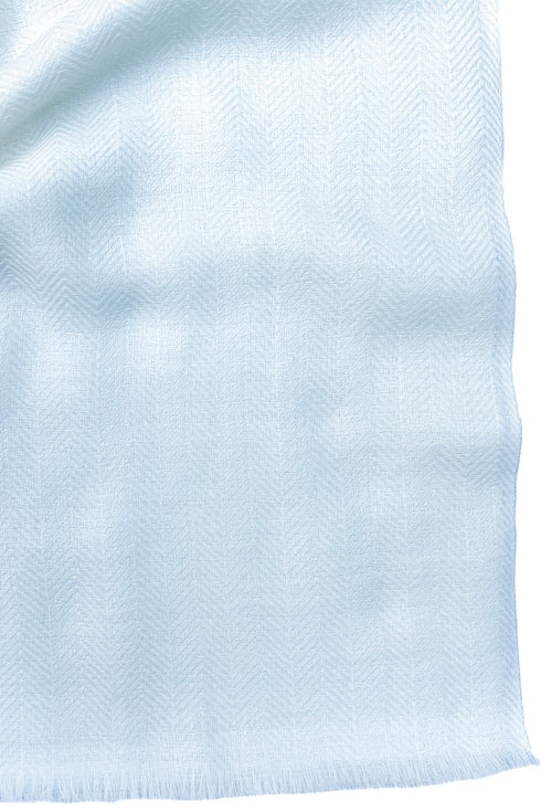 Herringbone Merino Personalized Scarf