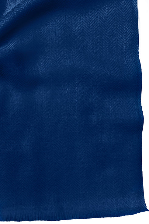 Herringbone Merino Personalized Scarf