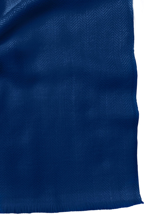 Herringbone Merino Personalized Scarf