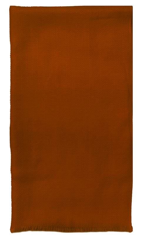 Herringbone Merino Personalized Scarf