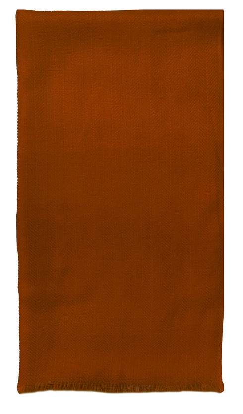 Herringbone Merino Personalized Scarf