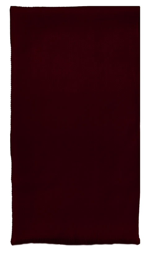 Herringbone Merino Personalized Scarf