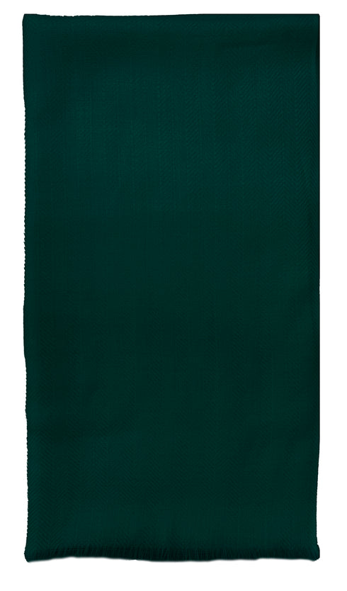 Herringbone Merino Personalized Scarf