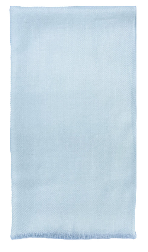 Herringbone Merino Personalized Scarf