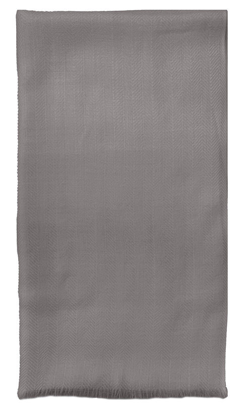 Herringbone Merino Personalized Scarf