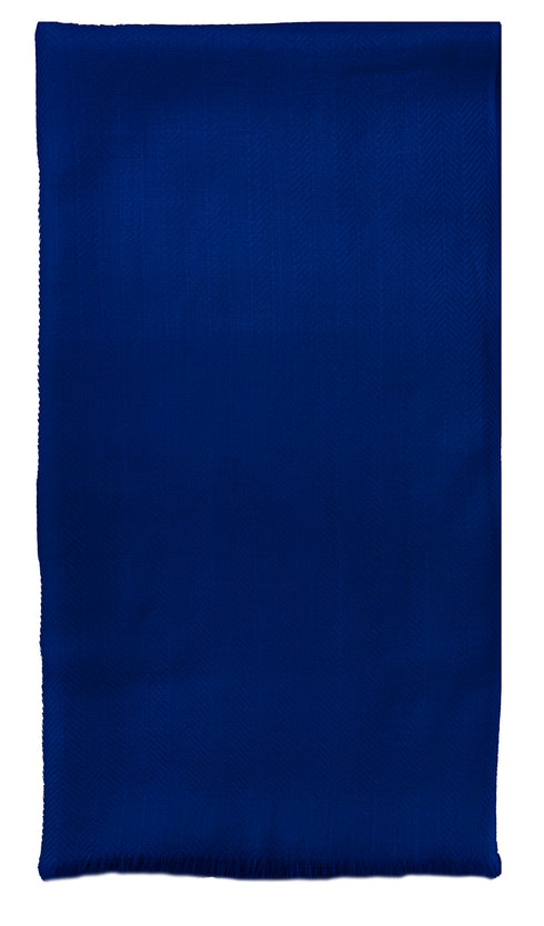 Herringbone Merino Personalized Scarf