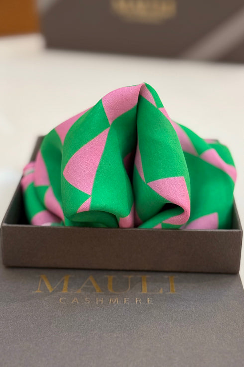 Monte Rosso | Pure Silk Pocket Square