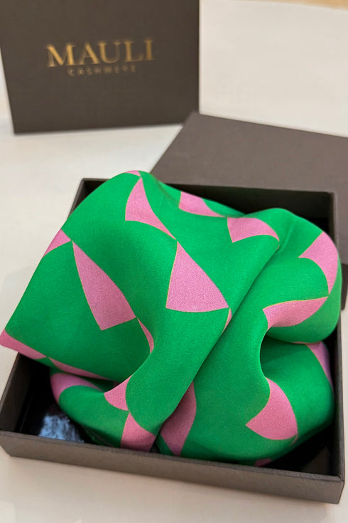 Monte Rosso | Pure Silk Pocket Square