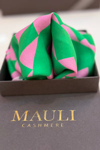 Monte Rosso | Pure Silk Pocket Square