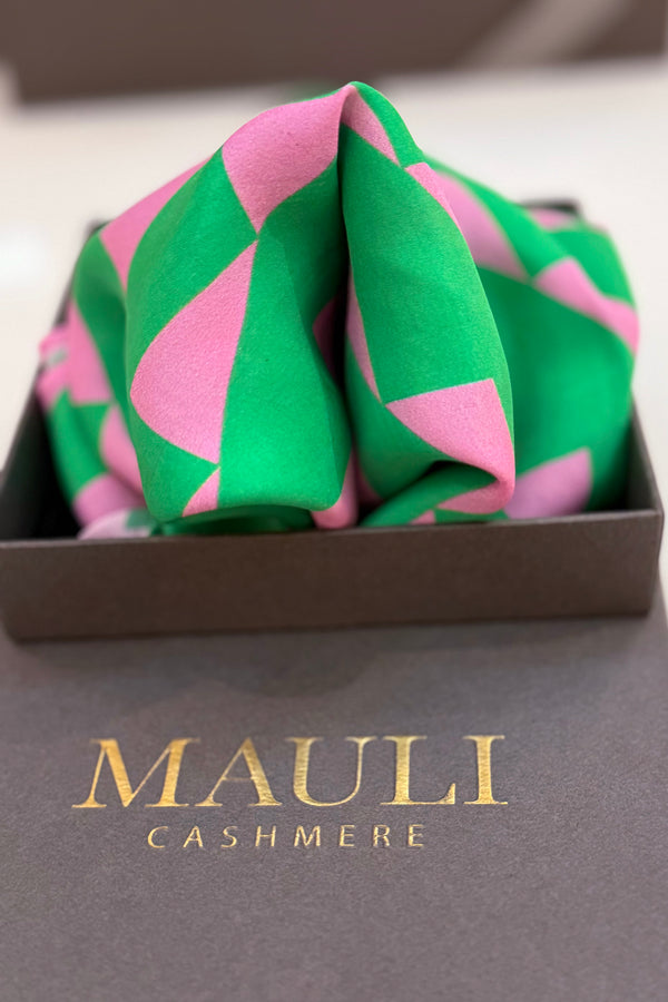 Monte Rosso | Pure Silk Pocket Square