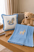 Baby Rio can't stop Rocking | Personalized Baby Blanket & Cushion