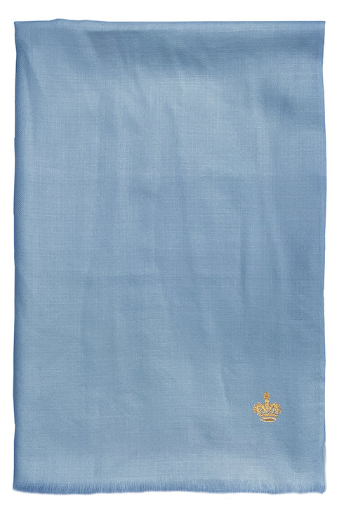 The Crown Diamond Weave Pure Cashmere Shawl