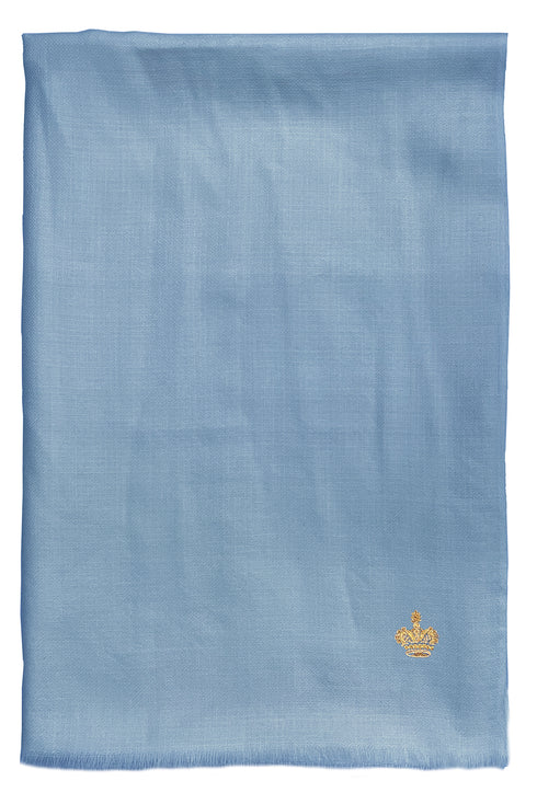 The Crown Diamond Weave Pure Cashmere Shawl