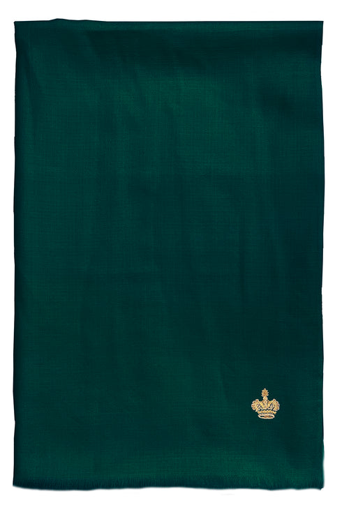 The Crown Diamond Weave Pure Cashmere Shawl