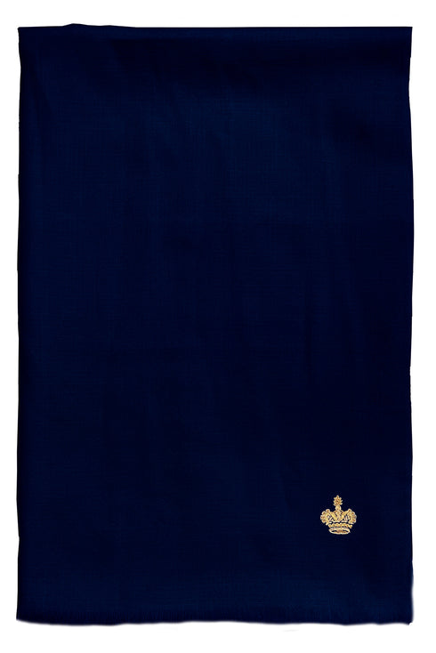 The Crown Diamond Weave Pure Cashmere Shawl