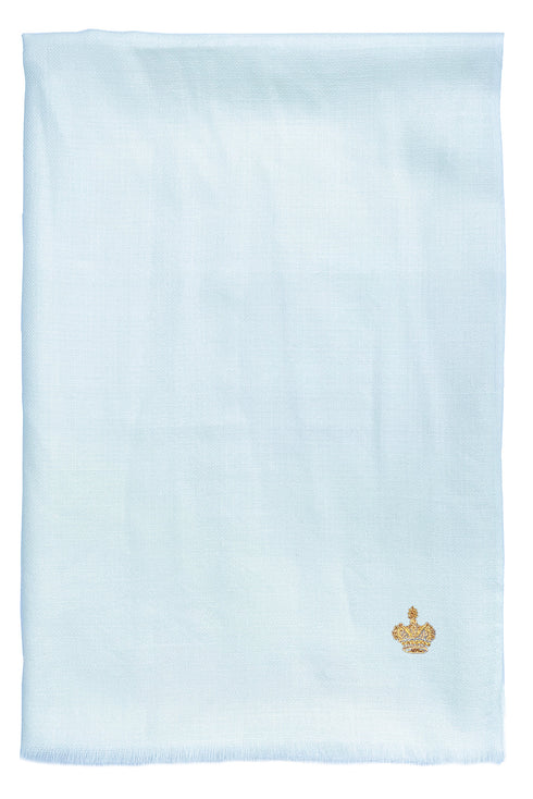 The Crown Diamond Weave Pure Cashmere Shawl