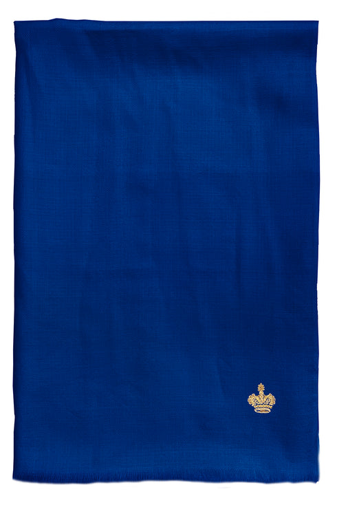 The Crown Diamond Weave Pure Cashmere Shawl