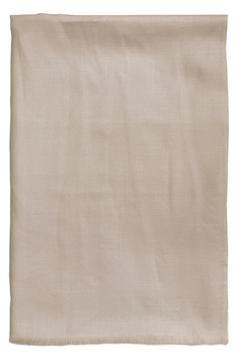 Diamond Weave Pure Cashmere Personalized Stole