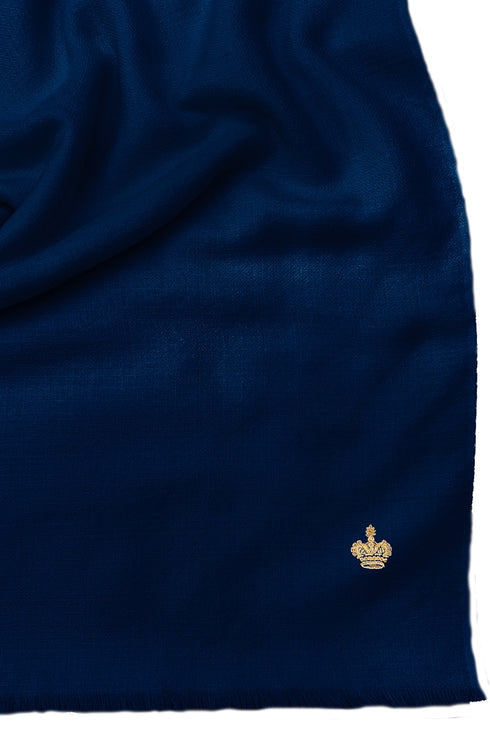 The Crown Diamond Weave Pure Cashmere Shawl