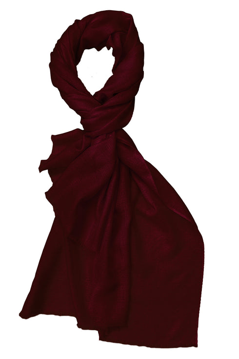 Diamond Weave Pure Cashmere Personalized Stole