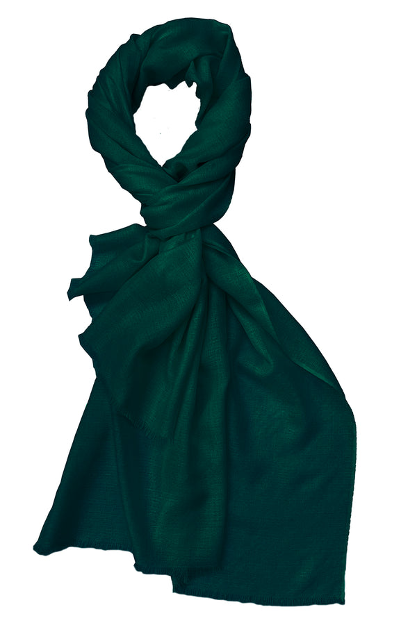 Diamond Weave Pure Cashmere Personalized Stole