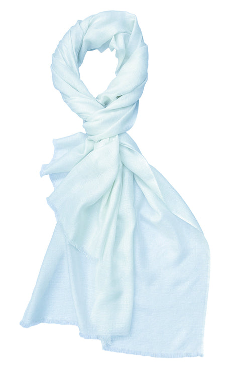 Diamond Weave Wool Silk Personalized Stole