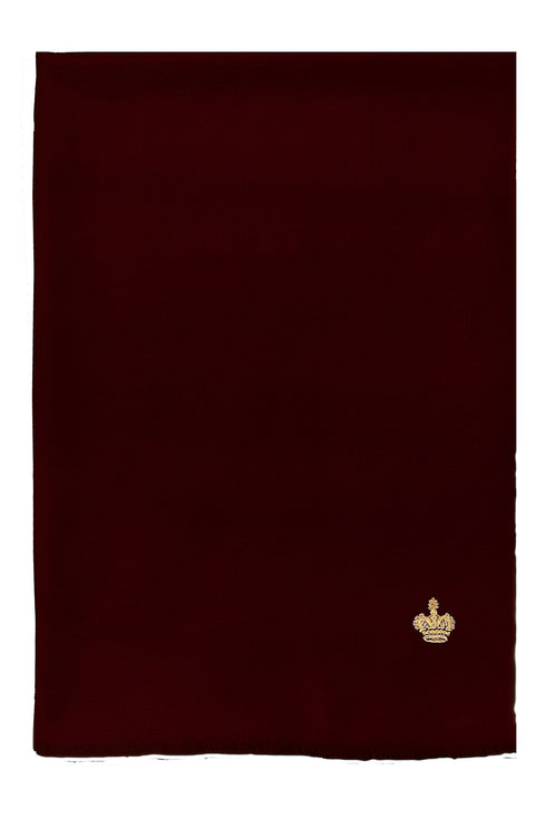 The Crown Diamond Weave Pure Cashmere Shawl