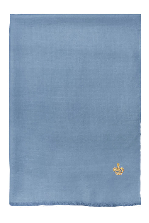 The Crown Diamond Weave Pure Cashmere Shawl