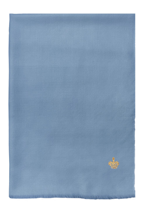 The Crown Diamond Weave Pure Cashmere Shawl