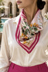 Capri Blush | Pure Silk Twill Scarf