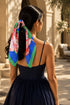 Como Peony I Pure Silk Twill Scarf