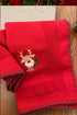 Baby Rudolph Reindeer | Personalized Baby Blanket
