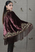Zari Damask Cape