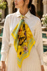 Sula Garden| Pure Silk Twill Scarf