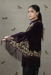 Zari Damask Cape