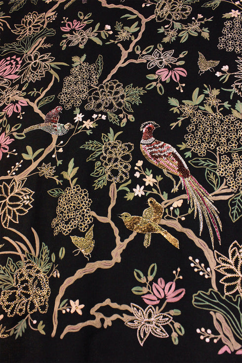 Enchanted Forest Pure Cashmere Stole