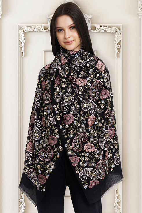 Paisley Love Pure Cashmere Stole