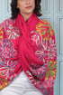 Caribbean Bouquet Fine Merino Wool Stole