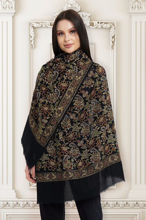 A Golden Story Cashmere Shawl